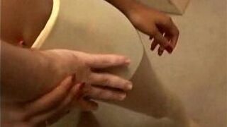 Hot Black chick wants sex teases with tits porn video